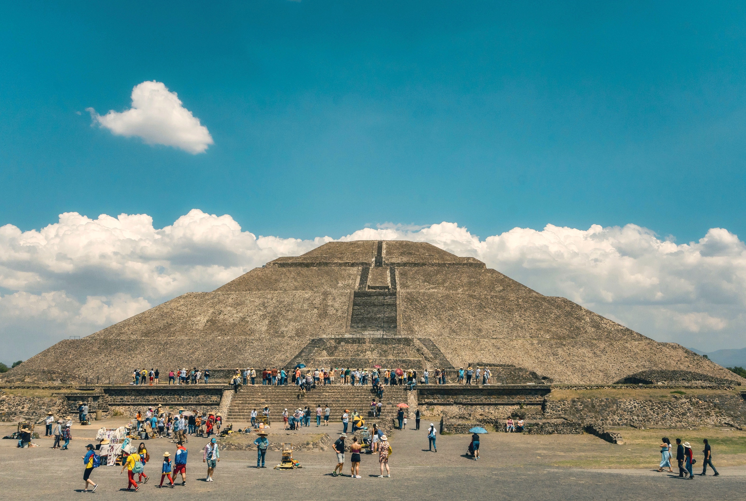 Pyramid of the Sun in Teotihuacan